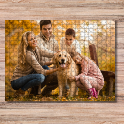 Memory Mosaic - Customized Jigsaw Puzzle